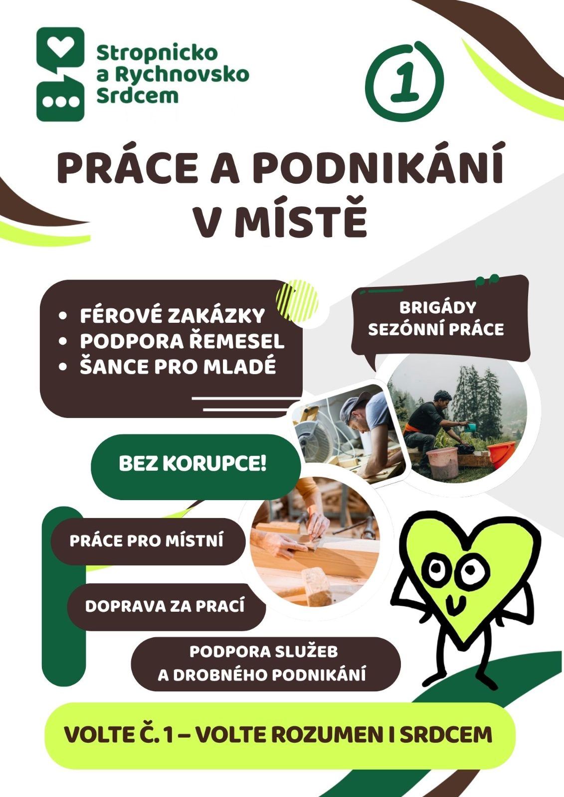 PRÁCE A PODNIKÁNÍ V MÍSTĚ